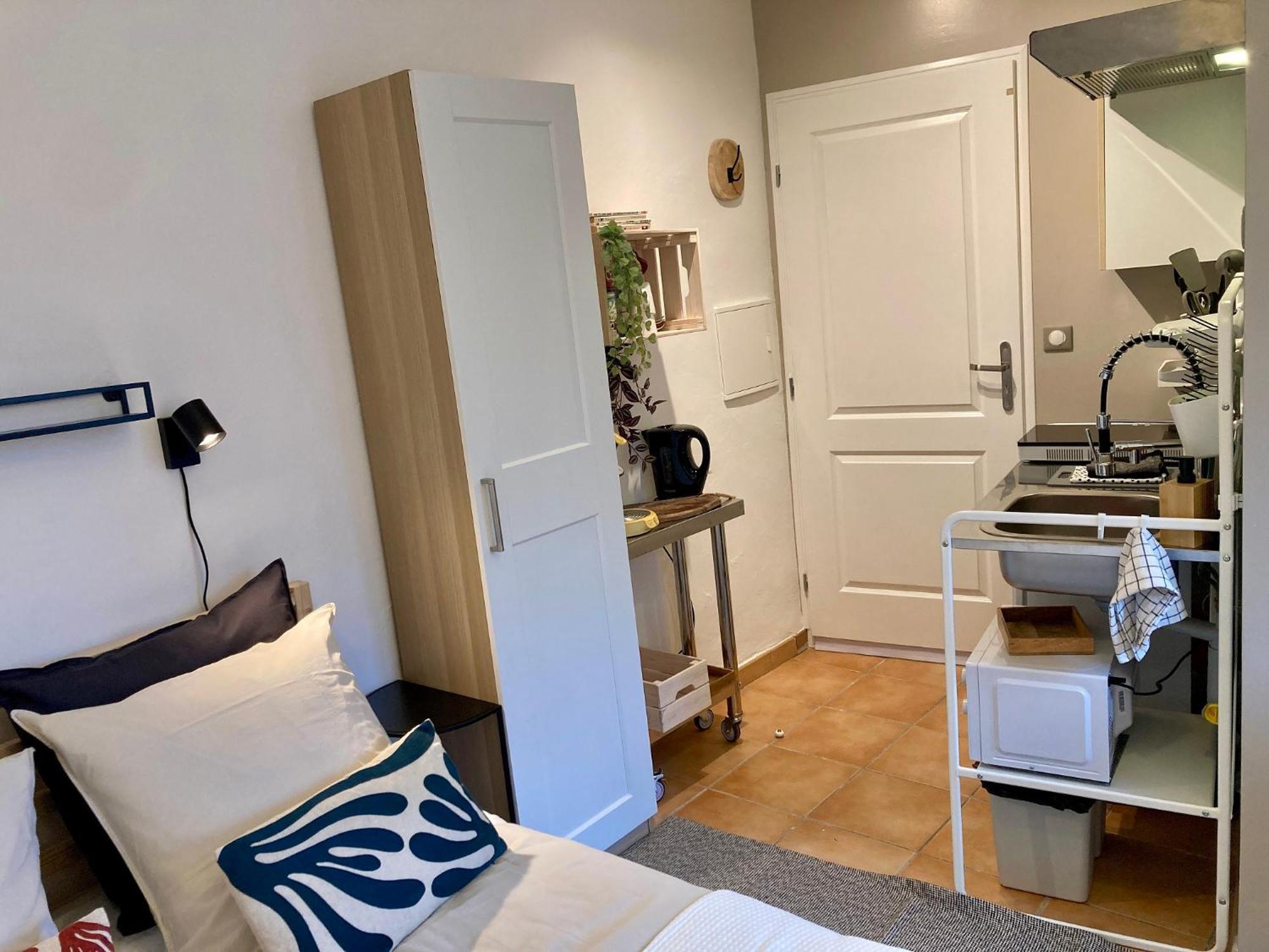 Aux 4 Logis Appart-Hotel - Studio Le Terra - Petit Dejeuner Inclus 1Ere Nuit Foix Luaran gambar