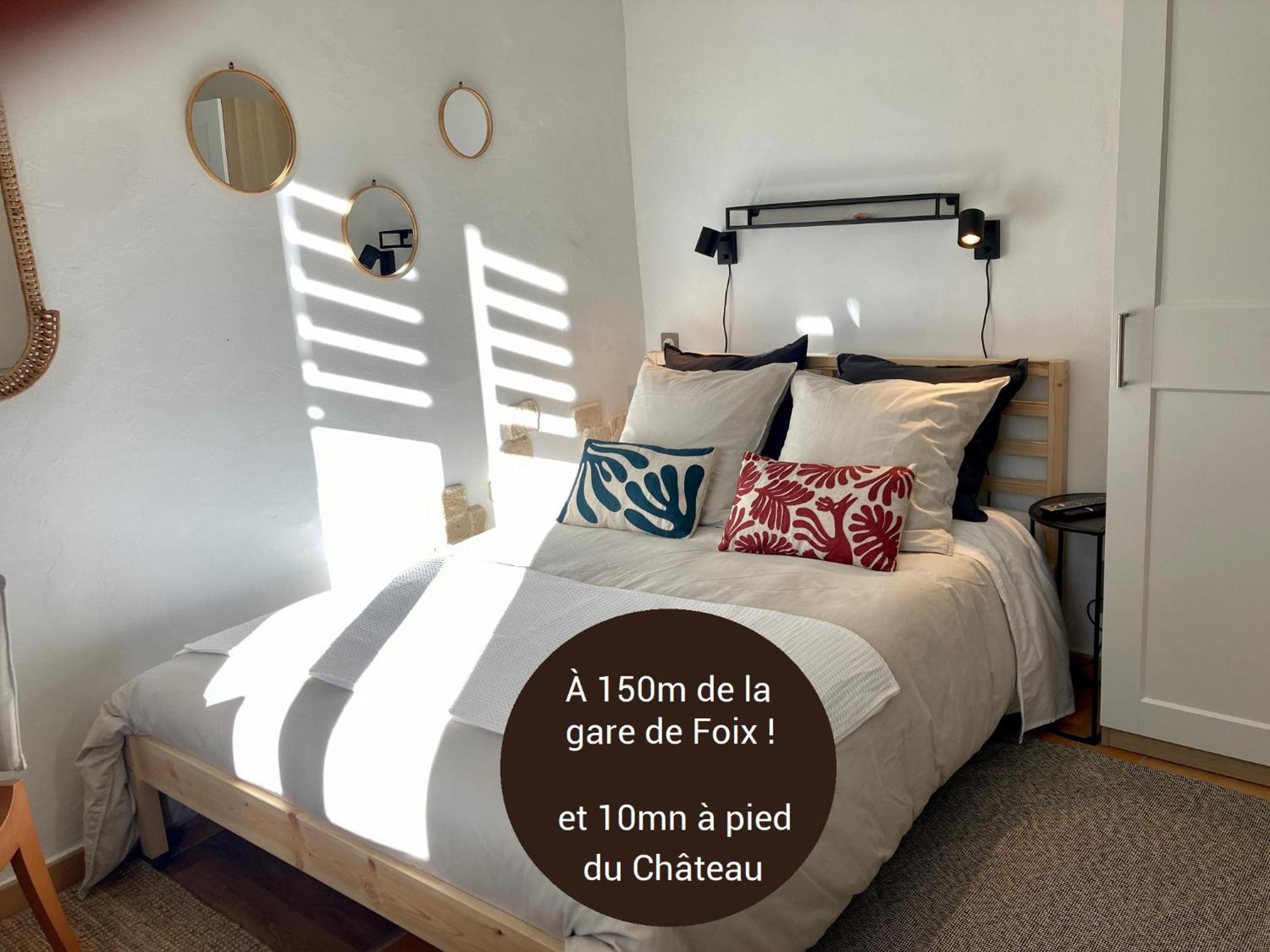 Aux 4 Logis Appart-Hotel - Studio Le Terra - Petit Dejeuner Inclus 1Ere Nuit Foix Luaran gambar